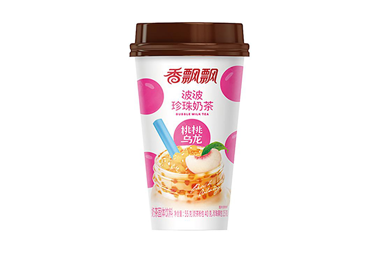 XIANGPIAOPIAO PEACH OOLONG BOBO PEARL MILK TEA 55G